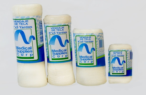  VENDA DE GASA Y/O TELA 5" X 5"