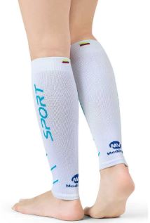 PANTORRILLERA BLANCO AZUL MEDIVARIC TALLA:M
