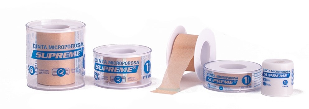 CINTA MICROPOROSA PIEL 2"X5 YD SUPREME X 1