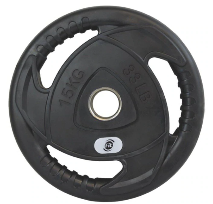 DISCO OLIMPICO FORRADO EN CAUCHO 15KG 2"