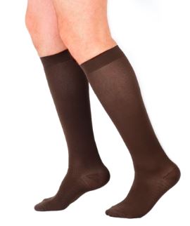 COMPRESION ALTA 20-30, TIPO CALCETIN, CONTROL VARICE, CAFE T:M REF:3333p