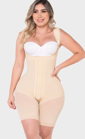 FAJA TIPO RELOJ ARENA, CAPACIDAD ULTRA CADERA BEIGE T: 2XS M&amp;D