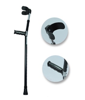 MULETA CANDIENSE CON BRAZALETE COLOR NEGRO PHYSIO