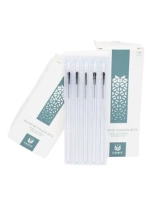 AGUJAS PARA ACUPUNTURA DE 0.25X30MM CAJA X100