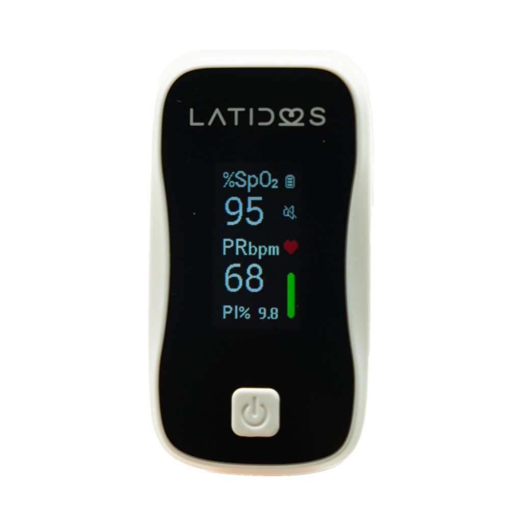 PULSOXIMETRO PRO LATIDOS GMD-201D