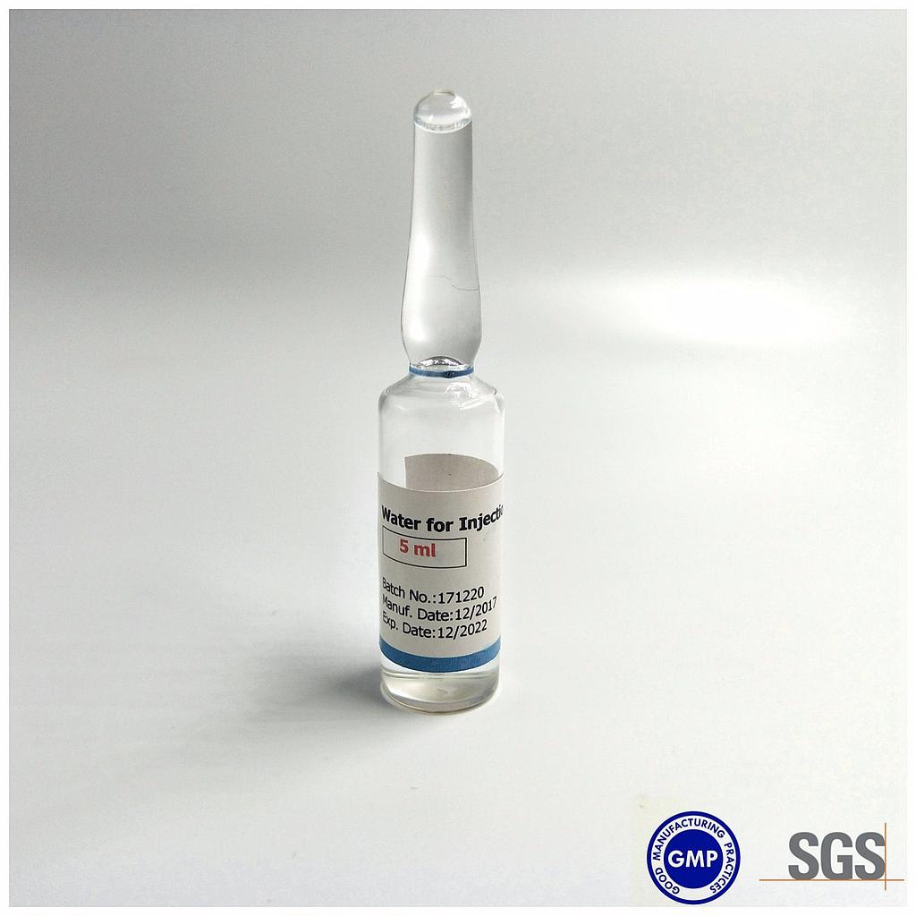 AGUA ESTERIL PARA INYECCION X 5 ML