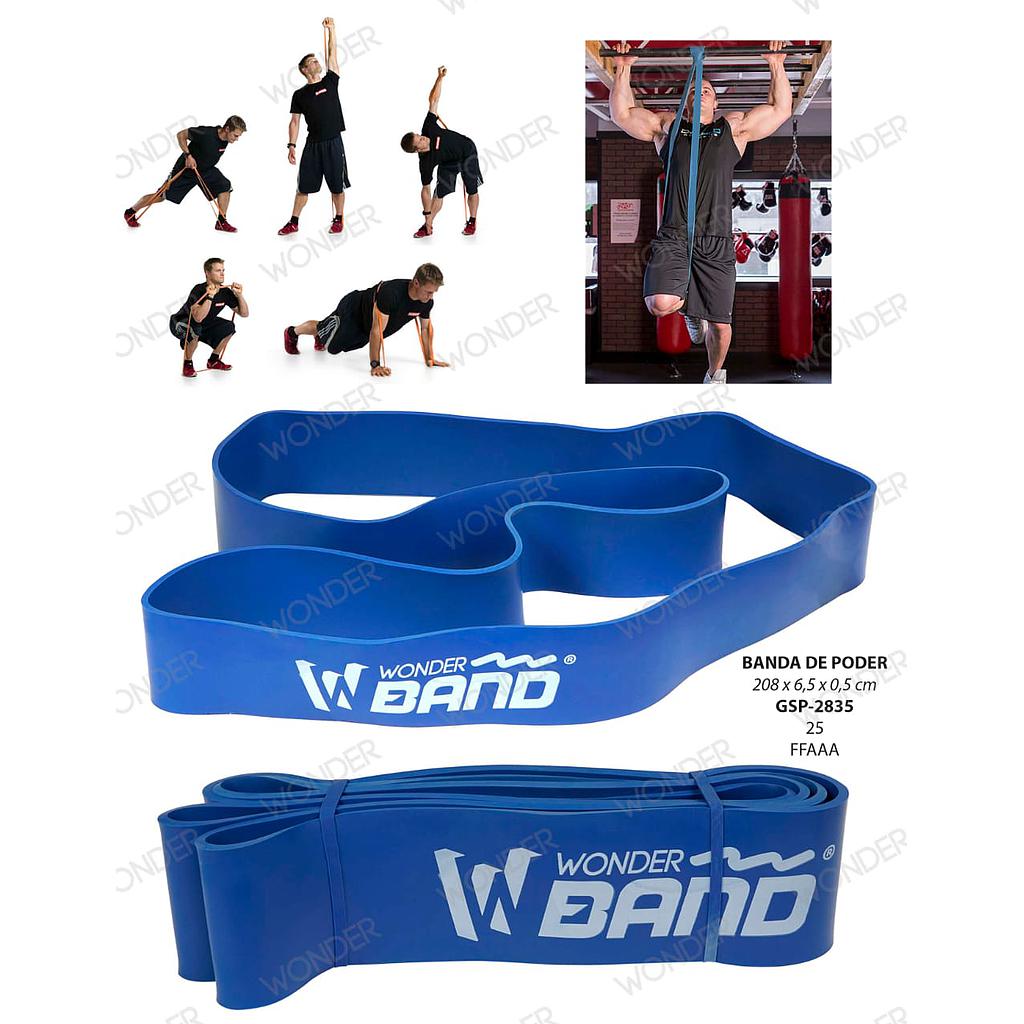 BANDA DE PODER AZUL WONDER