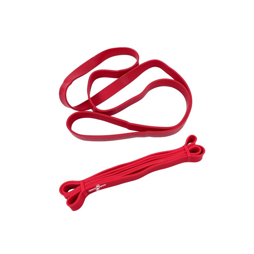 BANDA DE PODER ROJA 15-25 LIBRAS 2000X13X4.5MM SPORT FITNESS