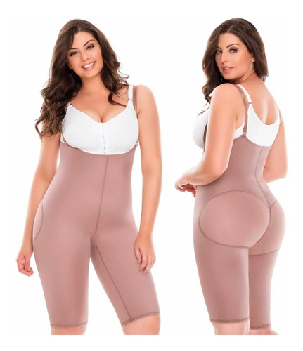 FAJA FAJATE EN TIRAS-SENOS LIBRES-SIN CIERRE LATERAL-HASTA LA RODILLA T:L