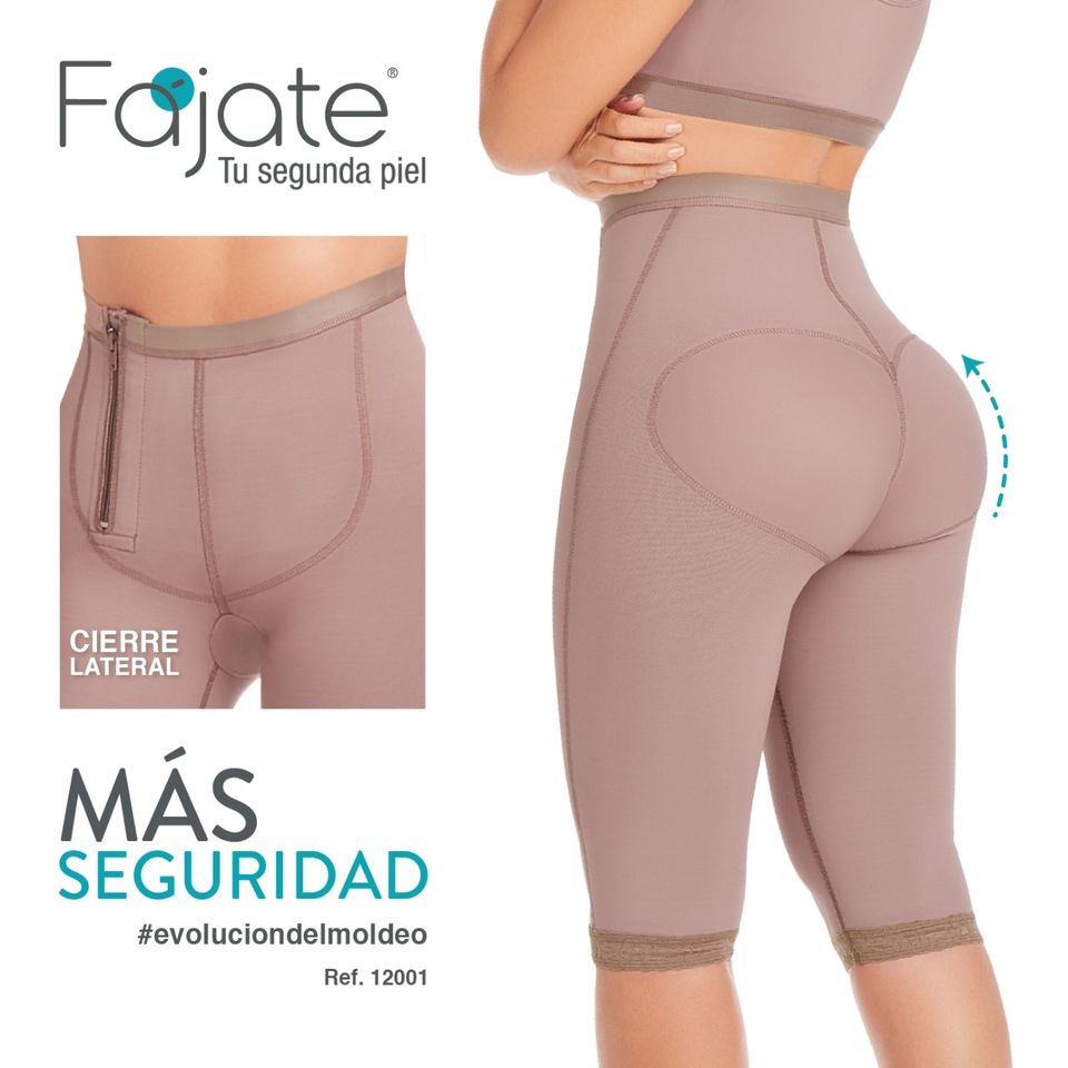 FAJA FAJATE PANTALON CON CIERRE LATERAL-RODILLA T:2XL