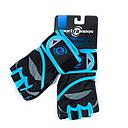 GUANTE DE GIMNASIO UNISEX SPORT FITNESS T:L AZUL Y NEGRO