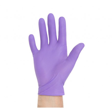 GUANTES DE NITRILO MORADO L CX100 "Bienes Exentos- Decreto 417 del 17 de marzo de 2020"