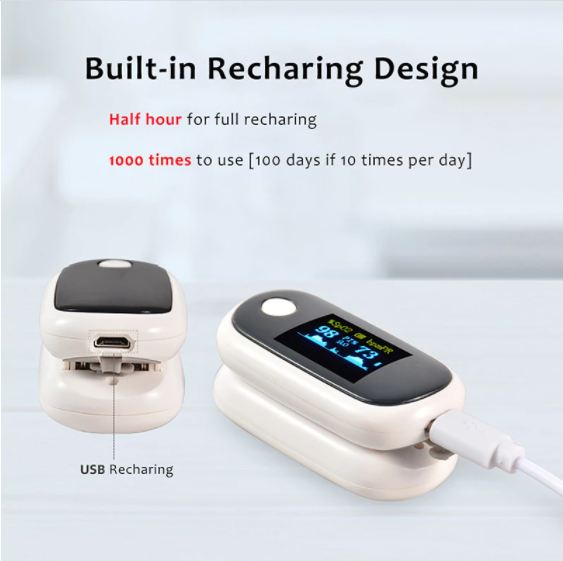 OXIMETRO RECARGABLE "Bienes Exentos- Decreto 417 del 17 de marzo de 2020"