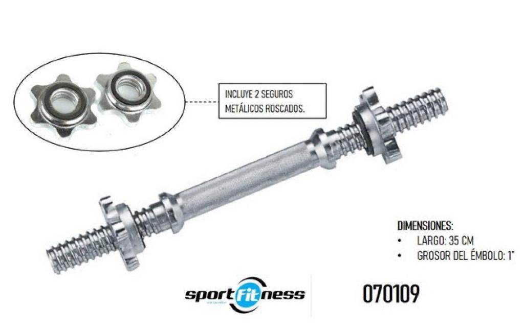 BARRA MANCUERNA INDIVIDUAL 35 CM