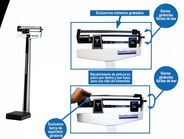 BASCULA MECANICA ANALOGA DE PIE REF 450 kl