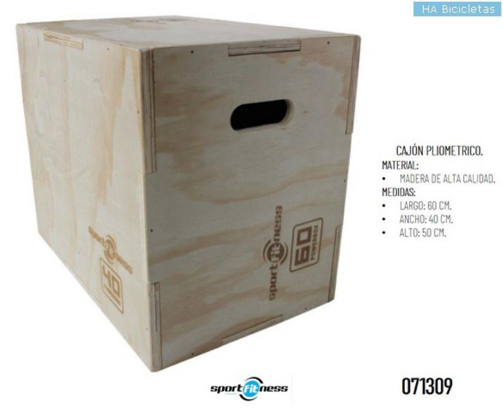 CAJON PLIOMETRICO SPORT FITNESS