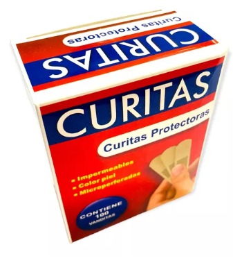 CURAS LARGAS AID+FIRST CAJA X 100 UNIDADES