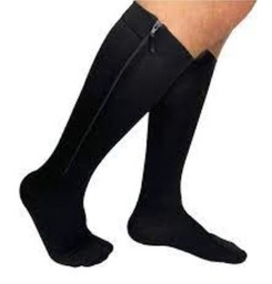 [7707670400033] MEDIA "ZIPPER SOCKS" (CREMALLERA) UNISEX T S AZUL REF:4313p