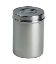 [GRR3224] TARRO ALGODONERO 1LT EN ACERO INOXIDABLE