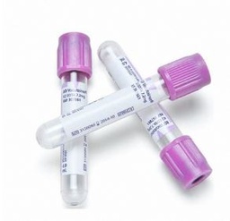 [NP454036] TUBO TAPON LILA CON EDTA X 4ML MARCA V