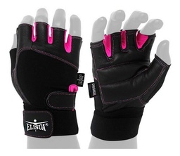 [1223SDMF-L] SPANDEX ELISUA DAMA MUÑEQUERA FUCCIA T: L