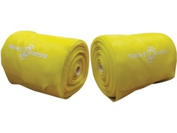 [071338] BANDAS THERABAN AMARILLO SPORT FITNESS X 50CM (ROLLO X 25 MTS)