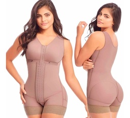 [12086XS]  FAJA FAJATE-BRASIER-SOLO BROCHE CENTRAL CACHETERO T:XS