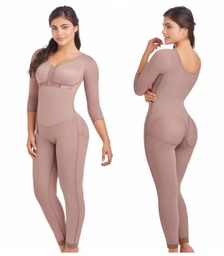[120362XL] FAJA FAJATE-CON BRASIER MANGA LARGA-CIERRE LATERAL-PANTALON T:2XL