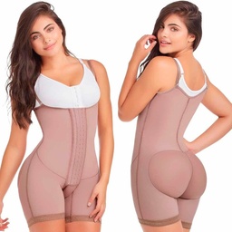 [12111XS] FAJA FAJATE CON TIRAS-SENOS LIBRE-HASTA EL MUSLO T:XS