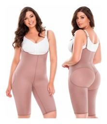 [12084XS] FAJA FAJATE EN TIRAS-SENOS LIBRES-SIN CIERRE LATERAL-HASTA LA RODILLA T:XS