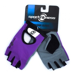 [815754XSMORADO] GUANTE DE GIMNASIO/CICLISMO T:XS MORADO