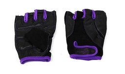 [815753NMXS] GUANTE DE GIMNASIO CUERO T:XS NEG/MORA