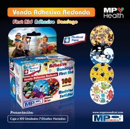 [7702057644420] CURITA CIRCULAT PEDIATRICA CAJA X 100 UNI