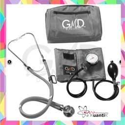 [GMD50-RP-ST19] KIT TENSIOMETRO+FONENDO DOBLE MANGUERA GRIS